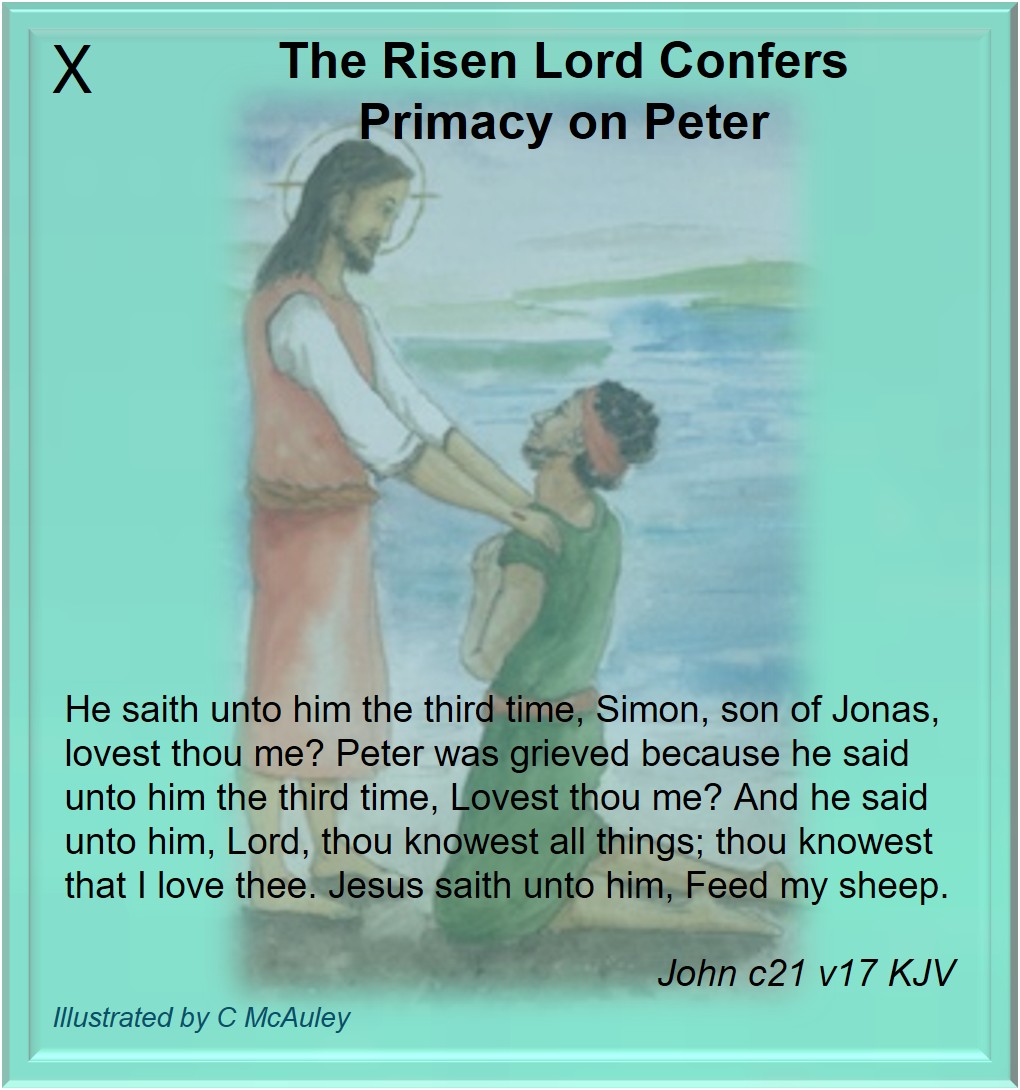 Station 10 - Peter restored