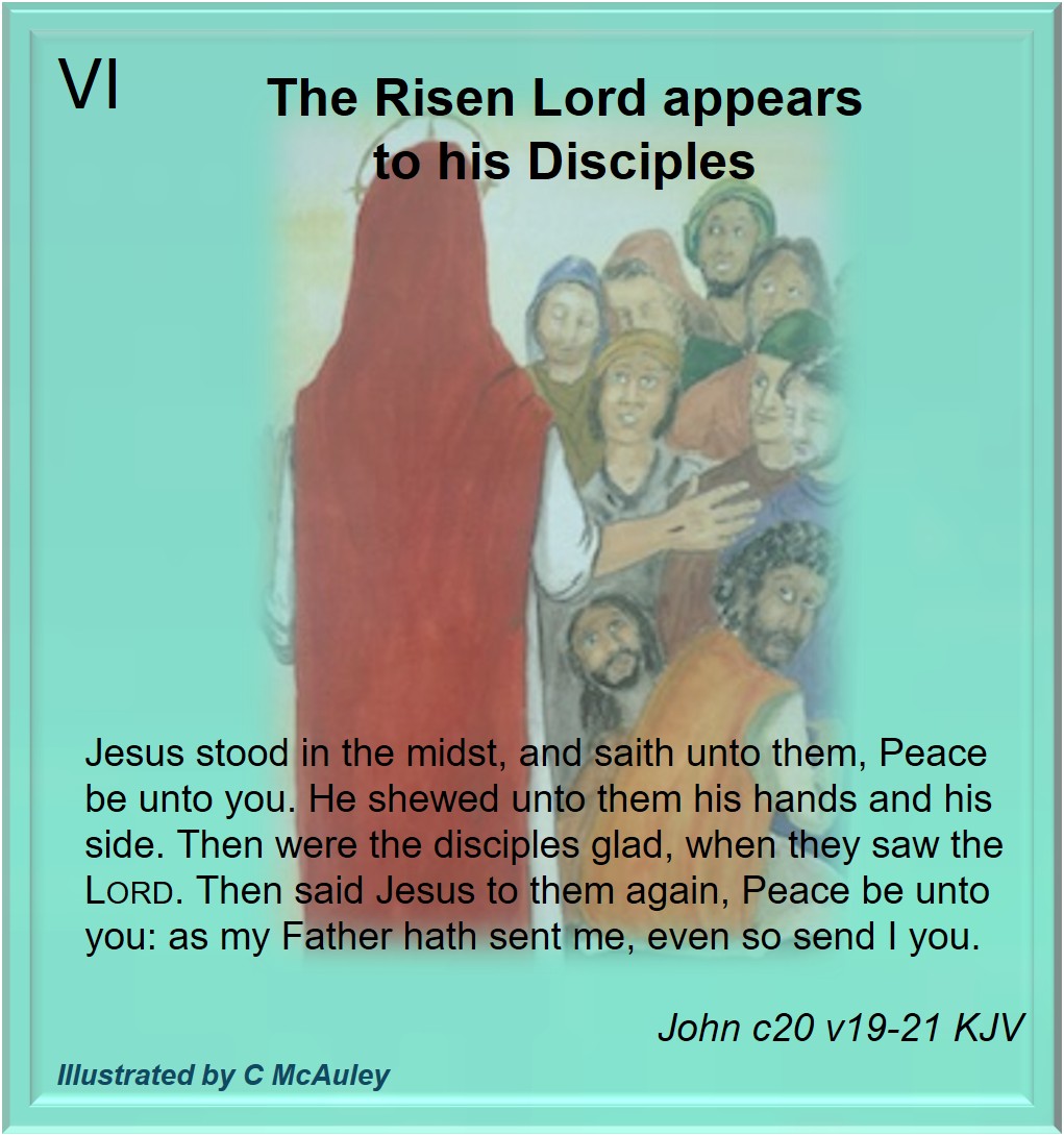 Station 6 - Jesus appears to disciples